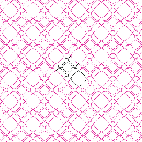 Abstract Geo Flowers